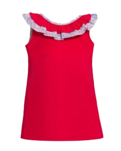 Ärmelloses Kleid In Rot