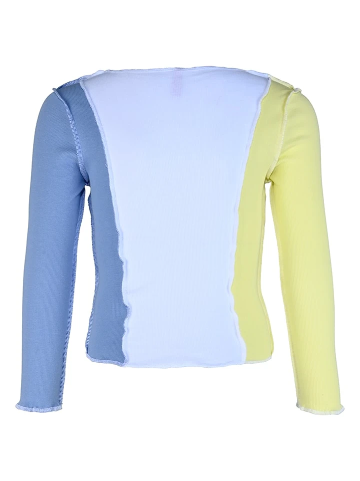 Blue Effect Longsleeve In Blau/ Gelb 2 Blue Effect Longsleeve In Blau/ Gelb – Bild 2