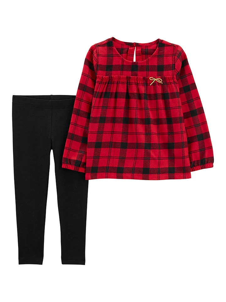 Carter's™ 2tlg. Outfit In Schwarz/ Rot 1 Carter's™ 2tlg. Outfit In Schwarz/ Rot