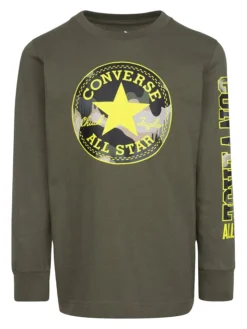 Converse Longsleeve In Khaki