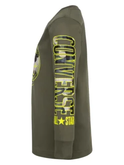 Converse Longsleeve In Khaki -Vigino Kleidung Geschaft converse longsleeve in khaki 3