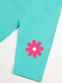 2tlg. Outfit "Bunny" In Rosa/ Türkis -Vigino Kleidung Geschaft denokids 2tlg outfit bunny in rosa turkis 4