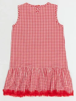 Kleid "Meow&Sail" In Rot 7 Kleid "Meow&Sail" In Rot -Vigino Kleidung Geschaft denokids kleid meowandsail in rot 3
