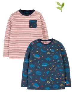 Frugi Wende-Longsleeve In Bunt