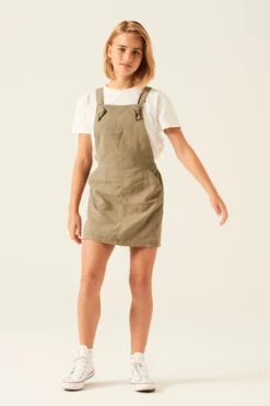 Garcia Trägerrock In Green Summer -Vigino Kleidung Geschaft garcia tragerrock in green summer 3