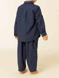 IVY OAK Hemd In Dunkelblau -Vigino Kleidung Geschaft ivy and oak hemd in dunkelblau 3