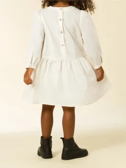 IVY OAK Kleid In Creme -Vigino Kleidung Geschaft ivy and oak kleid in creme 3
