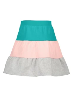 Sweatrock In Türkis/ Rosa/ Hellgrau Meliert 7 Sweatrock In Türkis/ Rosa/ Hellgrau Meliert -Vigino Kleidung Geschaft lamino sweatrock in turkis rosa hellgrau meliert 2