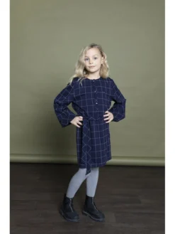 Kleid "Suzie" In Dunkelblau 5 Kleid "Suzie" In Dunkelblau -Vigino Kleidung Geschaft le chic kleid suzie in dunkelblau 2