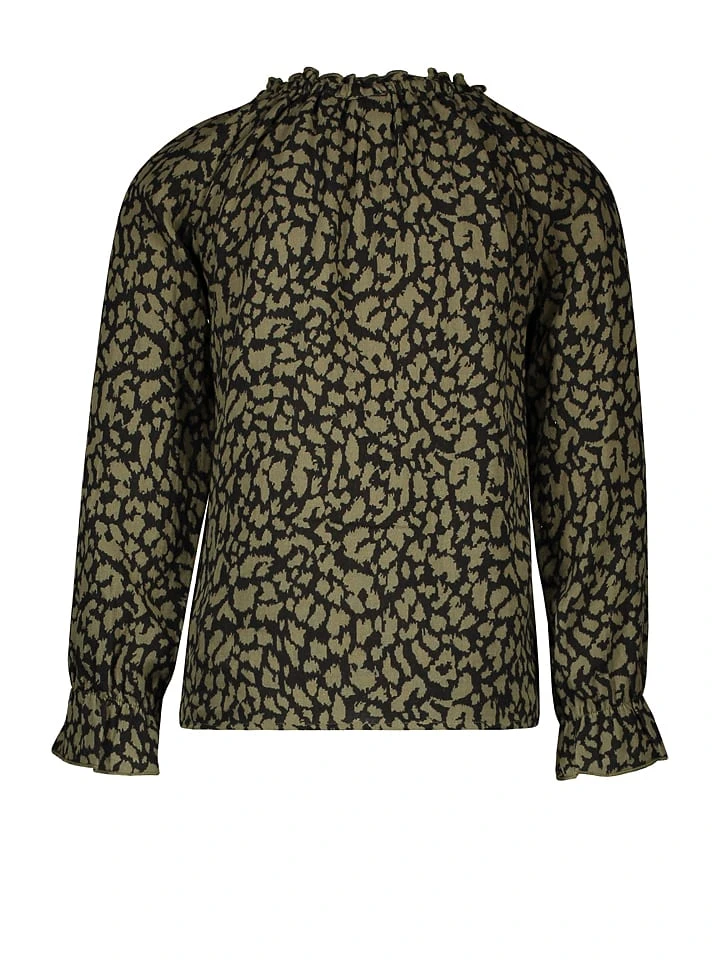 Bluse In Khaki 2 Bluse In Khaki – Bild 2