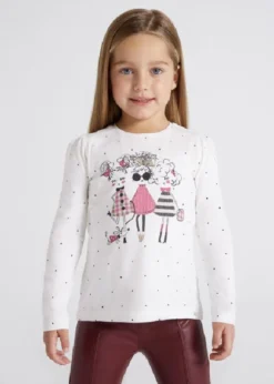 Mayoral Langarmshirt In Himbeere -Vigino Kleidung Geschaft mayoral langarmshirt in himbeere 5