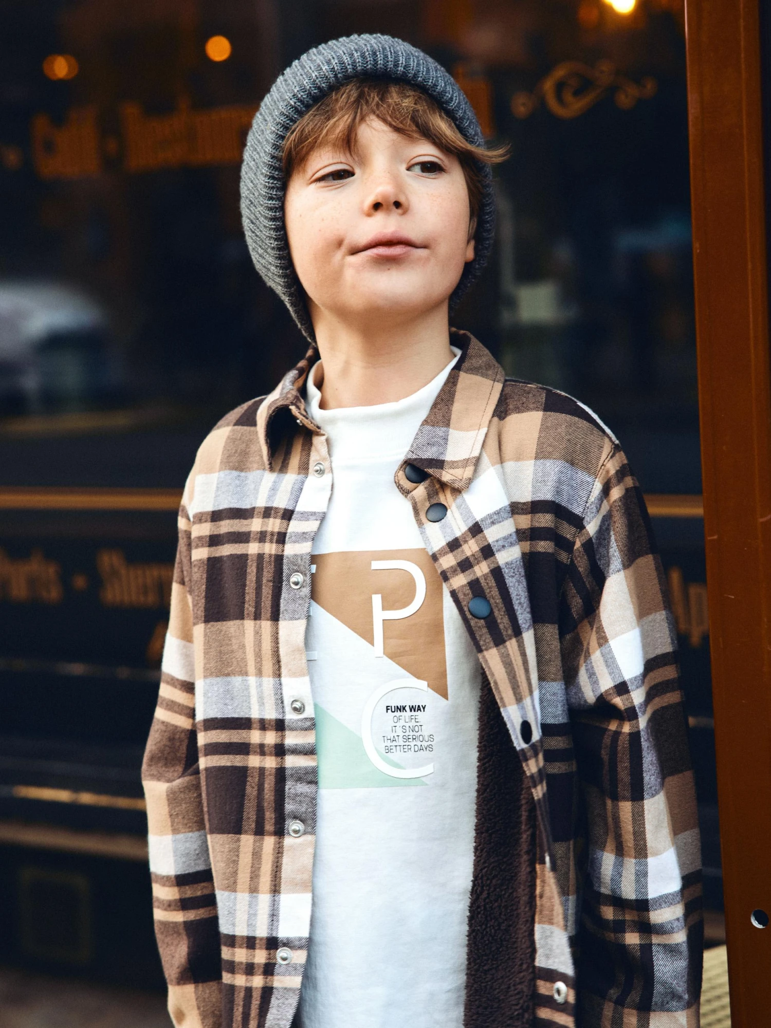 NAME IT Überhemd Gefüttert In Affogat 5 NAME IT Überhemd Gefüttert In Affogat – Bild 5