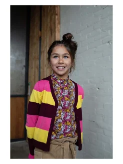 Bluse "Kate" In Bunt -Vigino Kleidung Geschaft quapi bluse kate in bunt 2