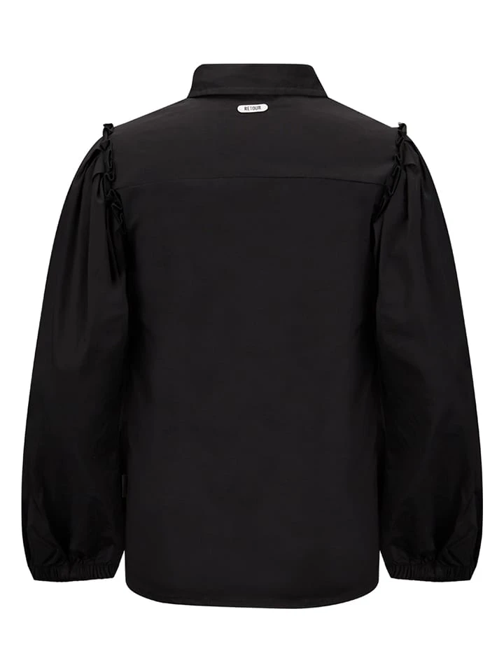 Bluse "Mariska" In Schwarz 2 Bluse "Mariska" In Schwarz – Bild 2