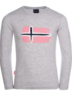 TROLLKIDS Funktionsshirt "Oslo" In Grau