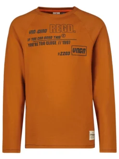 Vingino Longsleeve In Hellbraun