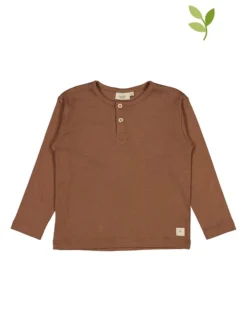 Wheat Longsleeve "Morris" In Hellbraun